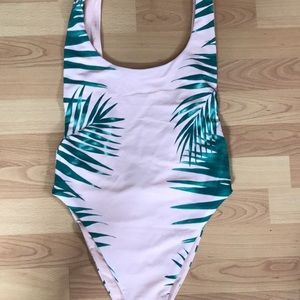 Aerie Scoop Neck One Piece Swim Suit